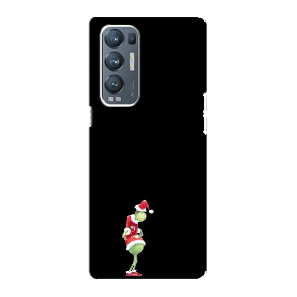 Чехол с рисунком «Гринч на чорном» для OPPO Reno5 Pro Plus (5G) Чехол с рисунком «Гринч на чорном» для OPPO Reno5 Pro Plus (5G)