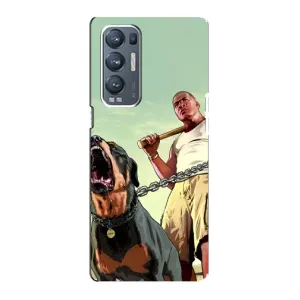 Чехол с рисунком «GTA» для OPPO Reno5 Pro Plus (5G)