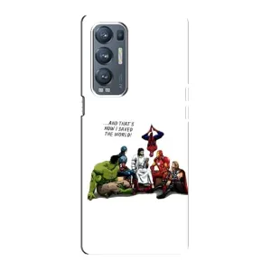 Чехлы для Oppo Reno5 Pro Plus 5G (Для Христиан) (Иисус супергерой)