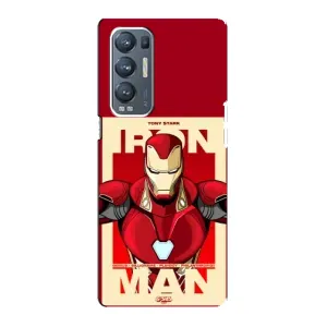 Чохол Супергерой Залізна Людина на Oppo Reno5 Pro Plus 5G (Iron man)