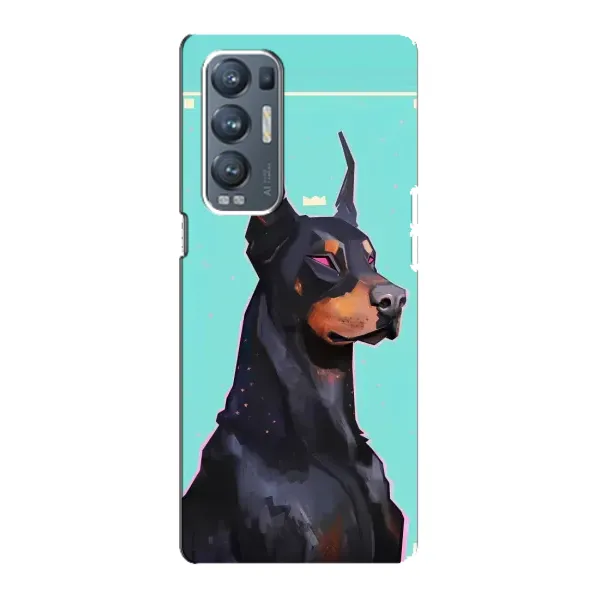 Чехол с рисунком «Король доберман» для OPPO Reno5 Pro Plus (5G) Чехол с рисунком «Король доберман» для OPPO Reno5 Pro Plus (5G)