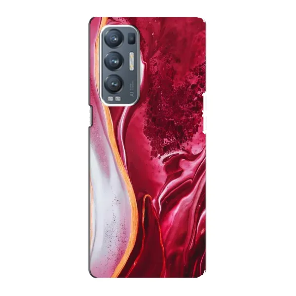 Чехол с рисунком «Красный мрамор» для OPPO Reno5 Pro Plus (5G) Чехол с рисунком «Красный мрамор» для OPPO Reno5 Pro Plus (5G)