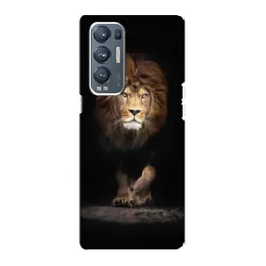 Чехол с картинкой на Oppo Reno5 Pro Plus 5G (Красивый Лев)