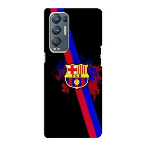 Чехол для Oppo Reno5 Pro Plus 5G (Барселона) (Лого Барсы)