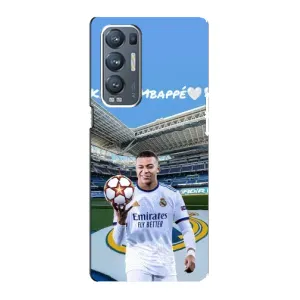 Чехол (TPU) с Футболистом на Oppo Reno5 Pro Plus 5G (Mbappe Real)