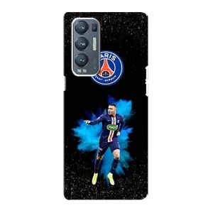 Чехол (TPU) с Футболистом на Oppo Reno5 Pro Plus 5G (Мбаппе ПСЖ)