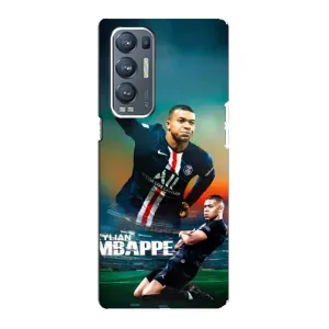 Чехол (TPU) с Футболистом на Oppo Reno5 Pro Plus 5G (MBAPPE)