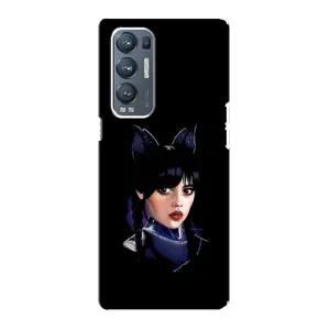 Чехлы с принтом Уэнсдей на Oppo Reno5 Pro Plus 5G (Милая Уэнсдей)