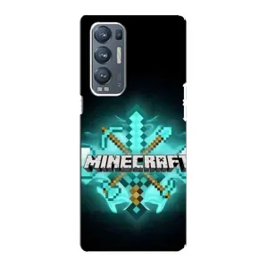 Чохол майнкрафт для Oppo Reno5 Pro Plus 5G (MineCraft 2)