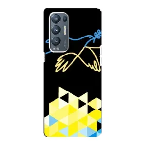 Чохол на Oppo Reno5 Pro Plus 5G (Український дизайн) (Мир для Укрїни)