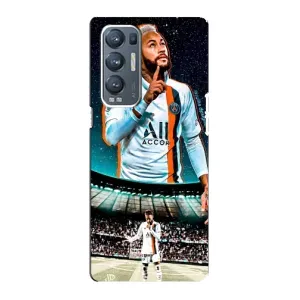 Силиконовый Чехол Oppo Reno5 Pro Plus 5G (Неймар ПСЖ)