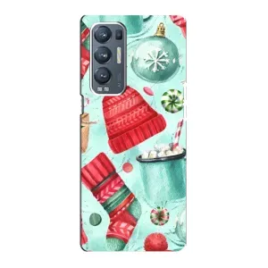 Чохол Санта Клаус для Oppo Reno5 Pro Plus 5G (Одяг)