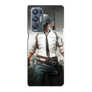 Чохол з картинкою "Герой Pubg" на Oppo Reno5 Pro Plus 5G (Пабг)