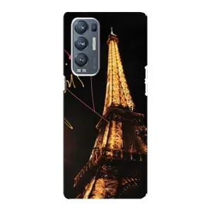 Чехол с Эйфелевой башней на Oppo Reno5 Pro Plus 5G (Paris)