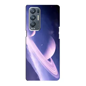 Чехлы КОСМОС для Oppo Reno5 Pro Plus 5G (Планета в космосе)
