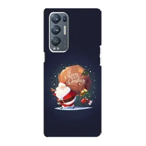 Чохол Санта Клаус для Oppo Reno5 Pro Plus 5G (Подарунки від Санти)