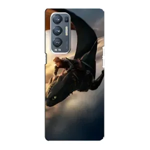 Чехол дракон Беззубик для Oppo Reno5 Pro Plus 5G (Полет Беззубика)