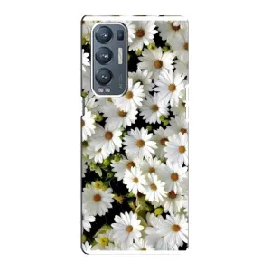 Чехол с ромашками на Oppo Reno5 Pro Plus 5G (Рамка в ромашках)