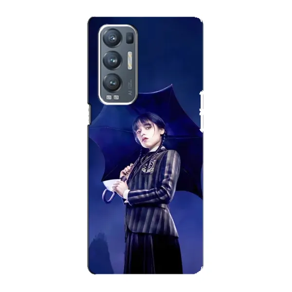 Чехол с рисунком «Уэнсдей с зонтом» для OPPO Reno5 Pro Plus (5G) Чехол с рисунком «Уэнсдей с зонтом» для OPPO Reno5 Pro Plus (5G)