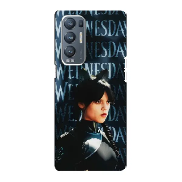 Чехол с рисунком «Уэнздей с ушками» для OPPO Reno5 Pro Plus (5G) Чехол с рисунком «Уэнздей с ушками» для OPPO Reno5 Pro Plus (5G)