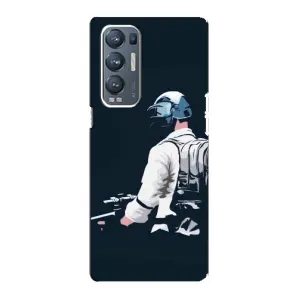 Чохол з картинкою "Герой Pubg" на Oppo Reno5 Pro Plus 5G (В екіперівці)