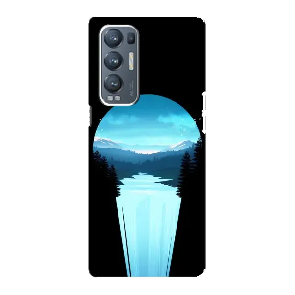 Чехол с рисунком «Синий Водопад» для OPPO Reno5 Pro Plus (5G) Чехол с рисунком «Синий Водопад» для OPPO Reno5 Pro Plus (5G)