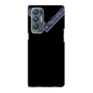 Силиконовый Чехол на Oppo Reno5 Pro Plus 5G (Воротник вышиванки)