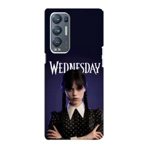 Чехлы с принтом Уэнсдей на Oppo Reno5 Pro Plus 5G (Wednesdey)