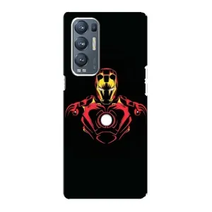 Чохол Супергерой Залізна Людина на Oppo Reno5 Pro Plus 5G (Залізна людина)
