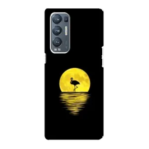Летний Чехол на Oppo Reno5 Pro Plus 5G (Желтый Закат)