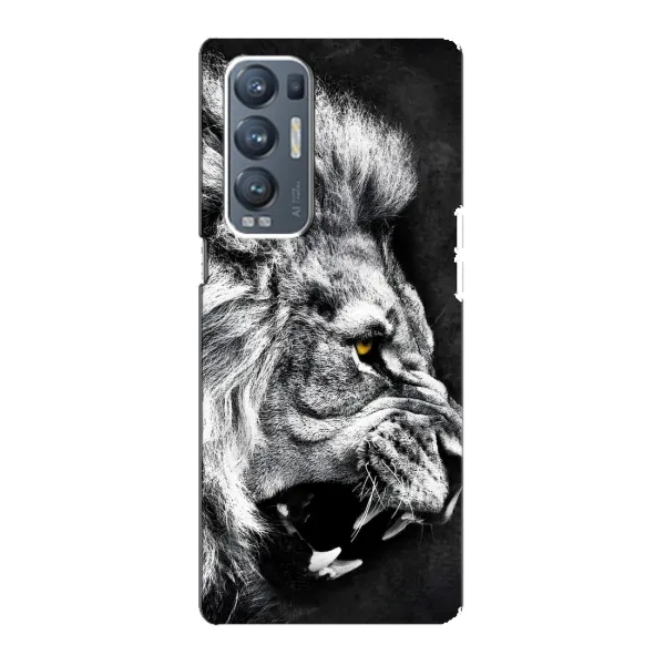 Чехол с рисунком «Злой ЛЕВ» для OPPO Reno5 Pro Plus (5G) Чехол с рисунком «Злой ЛЕВ» для OPPO Reno5 Pro Plus (5G)