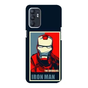 Чохол Супергерой Залізна Людина на Oppo Reno6 4G (Art Iron man)