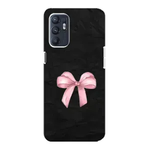 Чехол банты для Oppo Reno6 4G (Бантик)