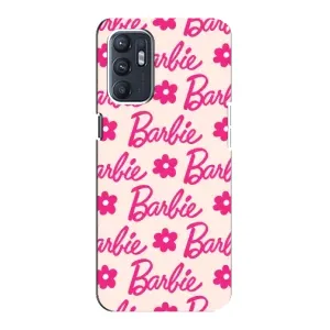 Силиконовый Чехол Барби Фильм на Oppo Reno6 4G (Barbie)
