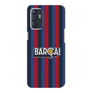 Чехол для Oppo Reno6 4G (Барселона) (BARCA)