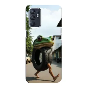 Чехол с мемами тралалело тралала для Oppo Reno6 4G (Бонека амбалабу)