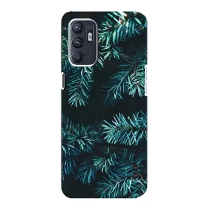 Чехол Новогодняя Елка на Oppo Reno6 4G (Ель)