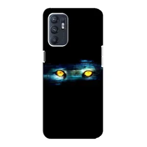 Чохли з зображенням різних тварин на Oppo Reno6 4G (Очі)