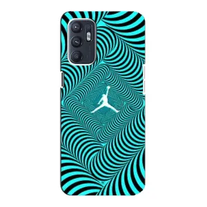 Силиконовый Чехол Nike Air Jordan на Оппо Рено 6 (Jordan)