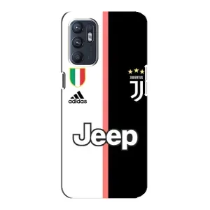 Чехлы с ТОП Футбольными клубами на Oppo Reno6 4G (Juventus)