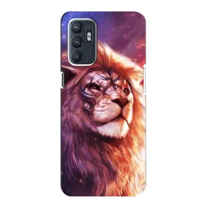 Чохол з картинкою на Oppo Reno6 4G (Кольоровий ЛЕВ)