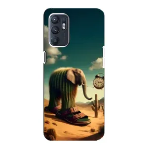 Чехол с мемами тралалело тралала для Oppo Reno6 4G (Лирили ларила)