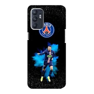 Чехол (TPU) с Футболистом на Oppo Reno6 4G (Мбаппе ПСЖ)
