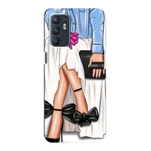 Силіконовый Чохол на Oppo Reno6 4G з картинкой Модных девушек (Мода)