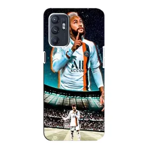 Силиконовый Чехол Oppo Reno6 4G (Неймар ПСЖ)