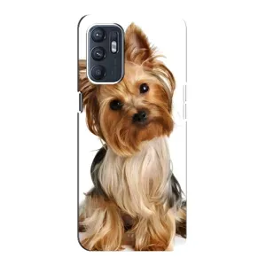 Чохол (ТПУ) Милі песики для Oppo Reno6 4G (Пес Терьєр)