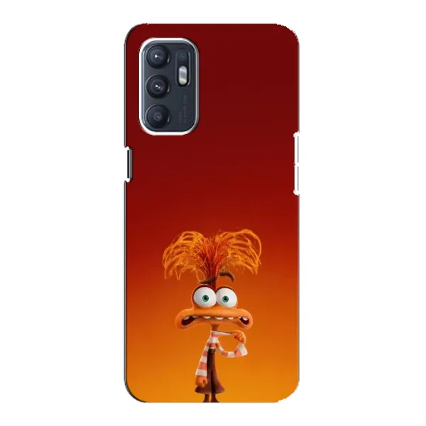Чехол с рисунком «Тревожность» для OPPO Reno6 4G Чехол с рисунком «Тревожность» для OPPO Reno6 4G
