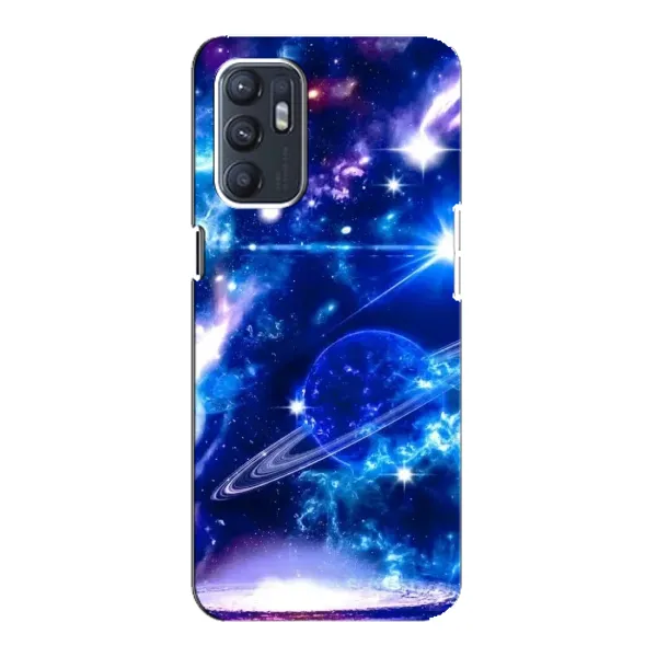 Чехол с рисунком «Яркий космос» для OPPO Reno6 4G Чехол с рисунком «Яркий космос» для OPPO Reno6 4G