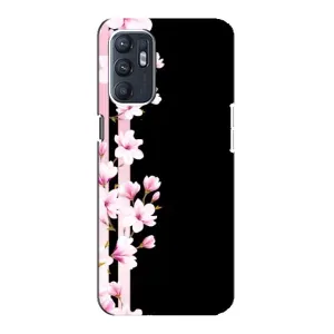 Чехлы с тематикой "ЦВЕТЫ" на Oppo Reno6 5G (Цветочки)