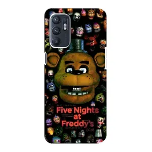 Чехлы Пять ночей с Фредди для Оппо Рено 6 (5G) (Freddy)